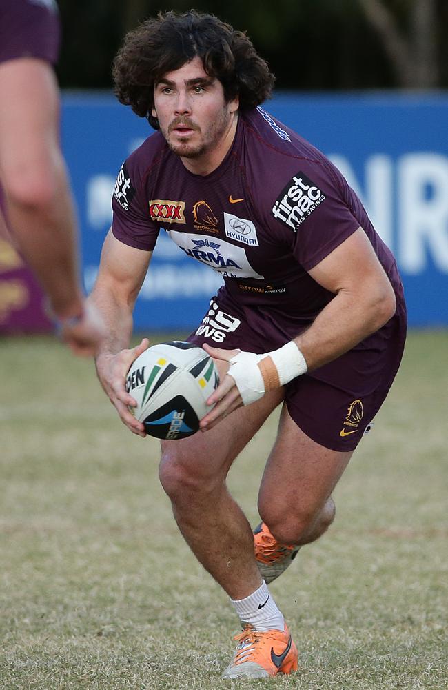 Jake Granville at Broncos training.