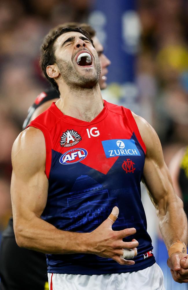 Christian Petracca has had a frustrating 2024. Picture: Getty Images