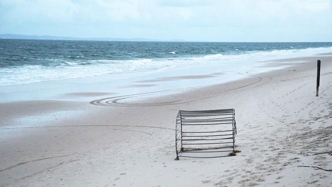 A teenage girl has died after being bitten by a shark off Bribie Island. Picture: Patrick Woods.