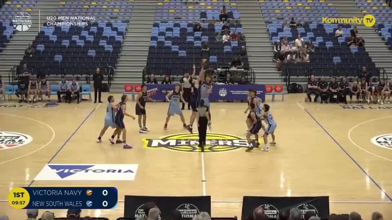 Replay: Vic Navy v NSW Blue (U20 men quarter final) - 2025 Basketball Australia U20's & Ivor Burge National Championships Day 4