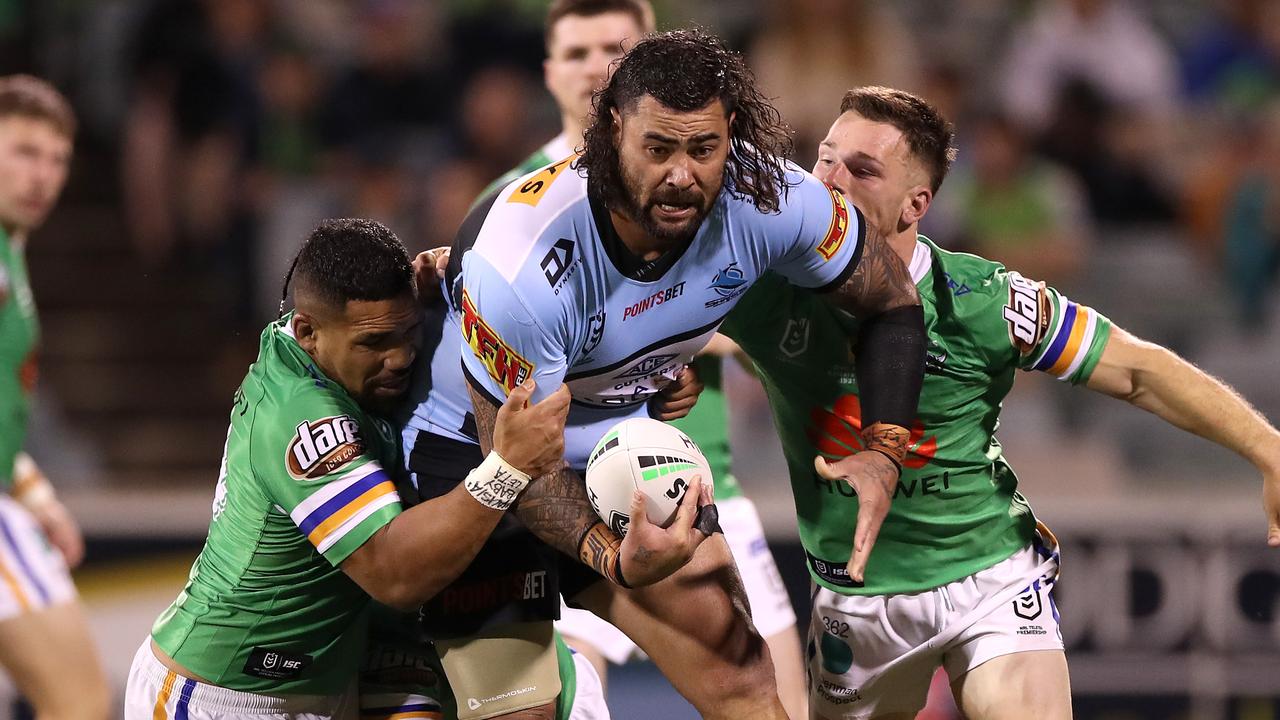 Andrew Fifita is the highest-paid prop in the NRL. Picture: Mark Kolbe/Getty Images