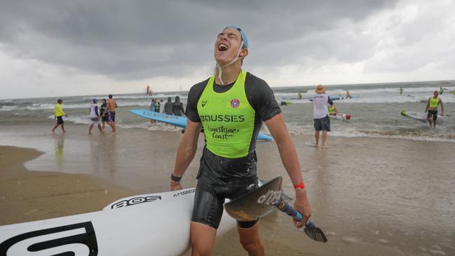 Saturday action from the Aussies 2024 Surf Lifesaving Championships. Picture: SLSA.