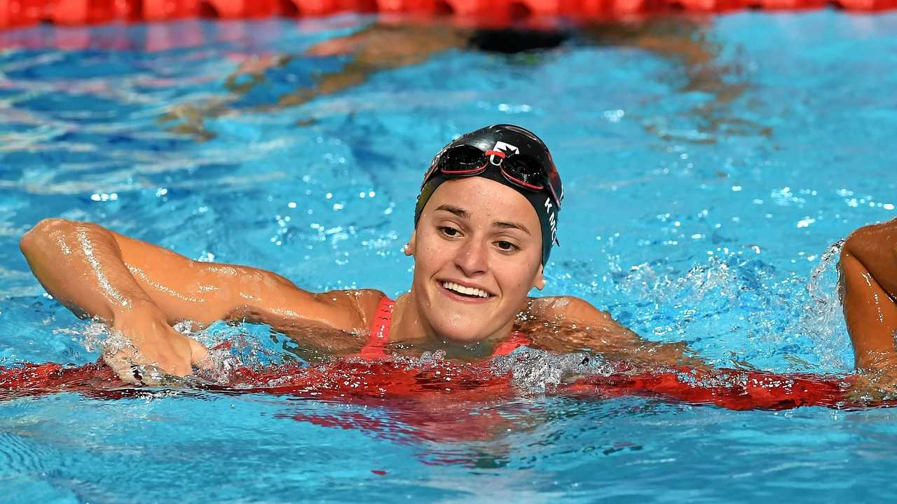 Teen Stuns World Champion At National Swim Trials The Courier Mail 