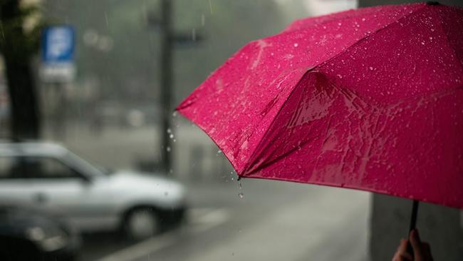 The rain is bucketing down along the eastern coast of NSW.