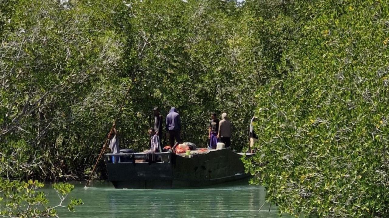 Illegal fishers spotted off West Arnhem this month. Picture: Northern Land Council.