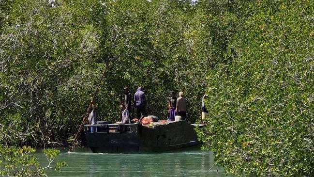 Illegal fishers spotted off West Arnhem this month. Picture: Northern Land Council.