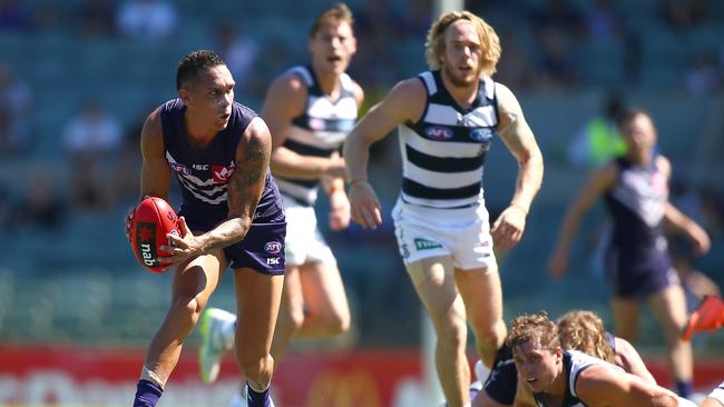 Harley Bennell has played two games in two seasons with Freo. Pic: Getty Images