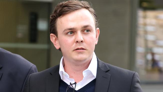 Dominic Edmund Hansson, an openly gay Queensland man, is on trial for allegedly raping his female friend. Picture: Liam Kidston