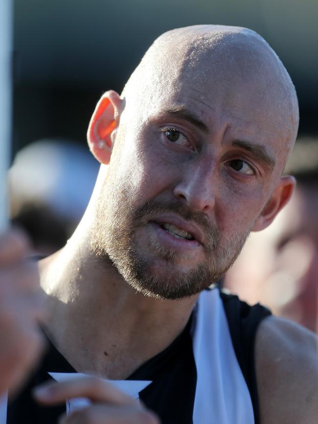 Wangaratta Magpies coach Ben Reid. Picture: Yuri Kouzmin