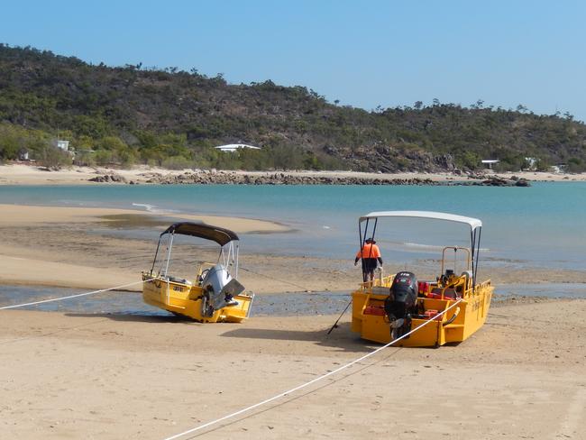 Members of the Burdekin SES undertook training at Cape Upstart recently