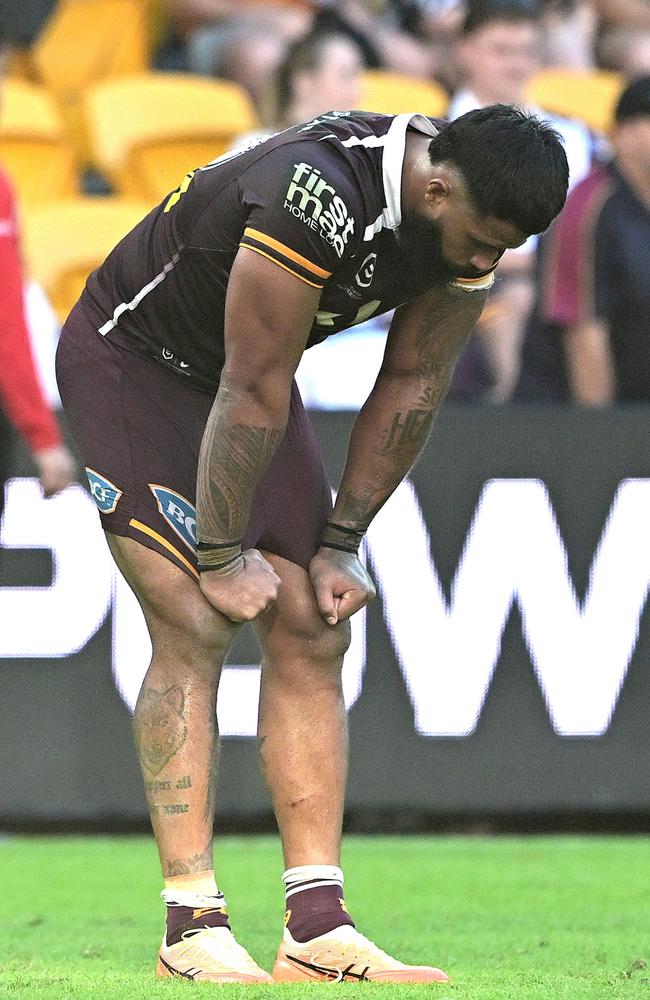 Payne Haas is under an injury cloud. Picture: Getty Images