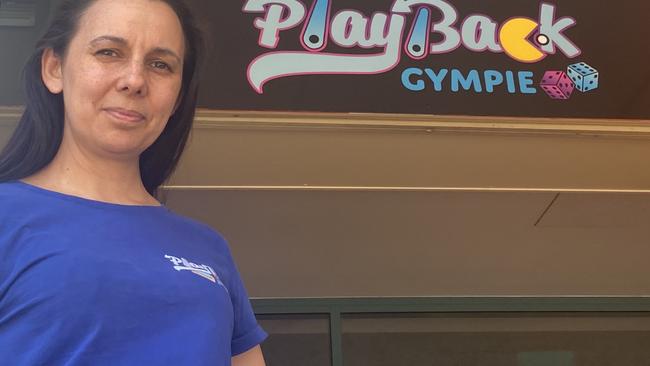 Playback Gympie owner Aisha Belling.