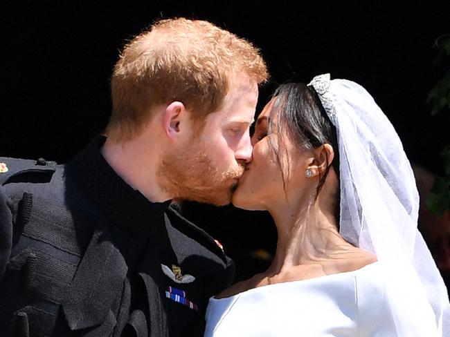 A lot of drama went down before Harry and Meghan’s royal wedding in 2018. Picture: AFP