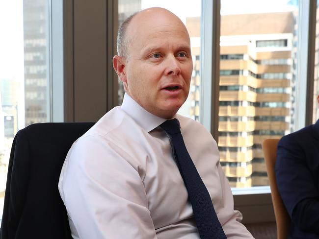 31/10/17: Anthony Sweetman of UBS at the roundtable of investment bankers on the topic of Mergers and Acquisitions. John Feder/The Australian