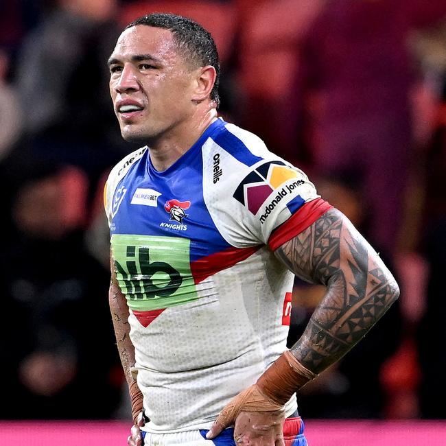 The Knights have no intention of letting Tyson Frizell leave the club. Picture: Bradley Kanaris/Getty Images