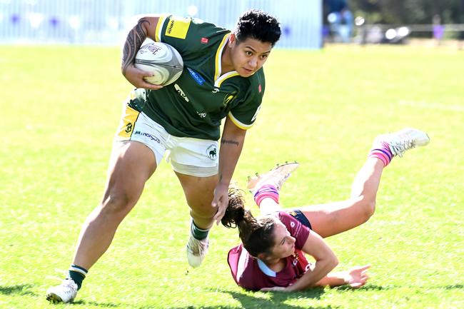 University v Wests, Womens Saturday June 8, 2024. Picture, John Gass