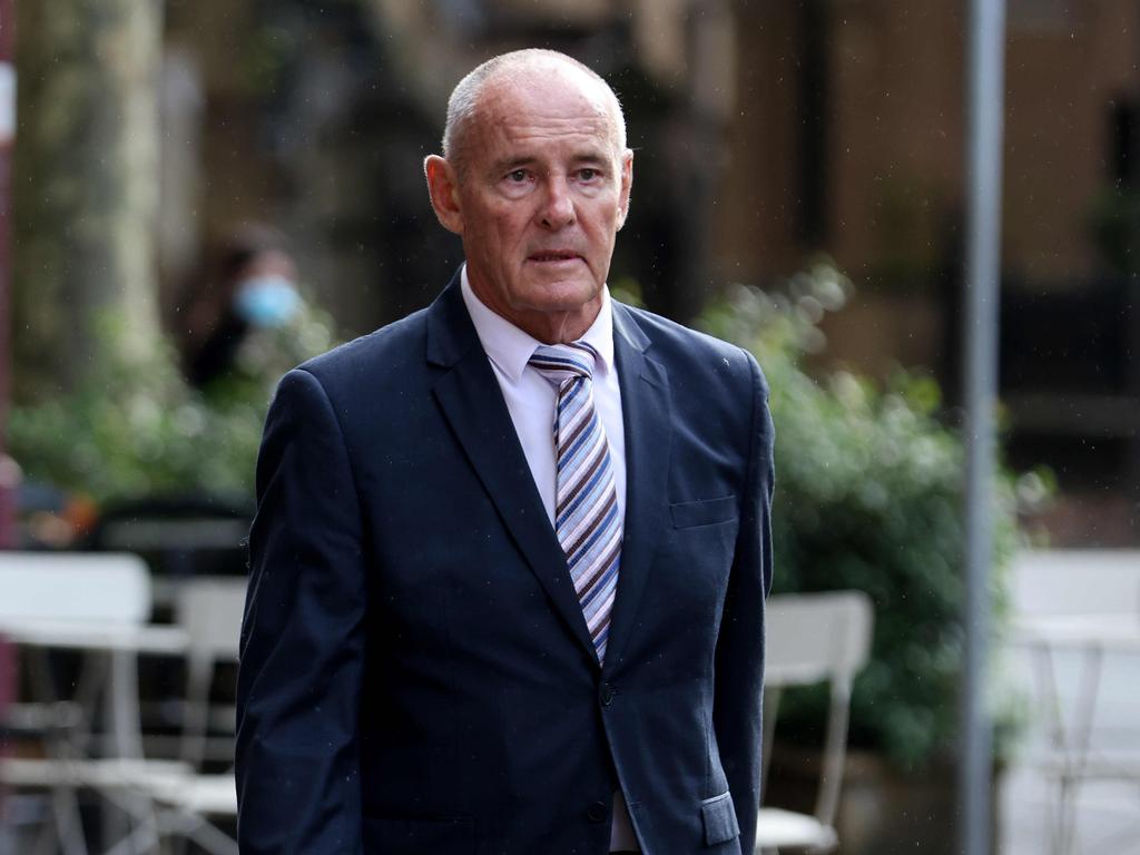 Chris Dawson attends the 2022 trial at the Supreme Court, Sydney. Picture: NCA NewsWire