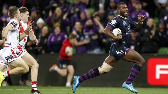 Suliasi Vunivalu is difficult to stop once he gets a run on. Picture: Daniel Pockett