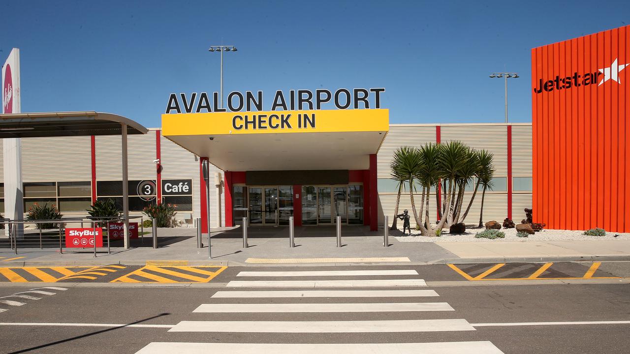 Avalon Airport has a string of new technologies to handle a passengers during a pandemic. Picture: Alison Wynd