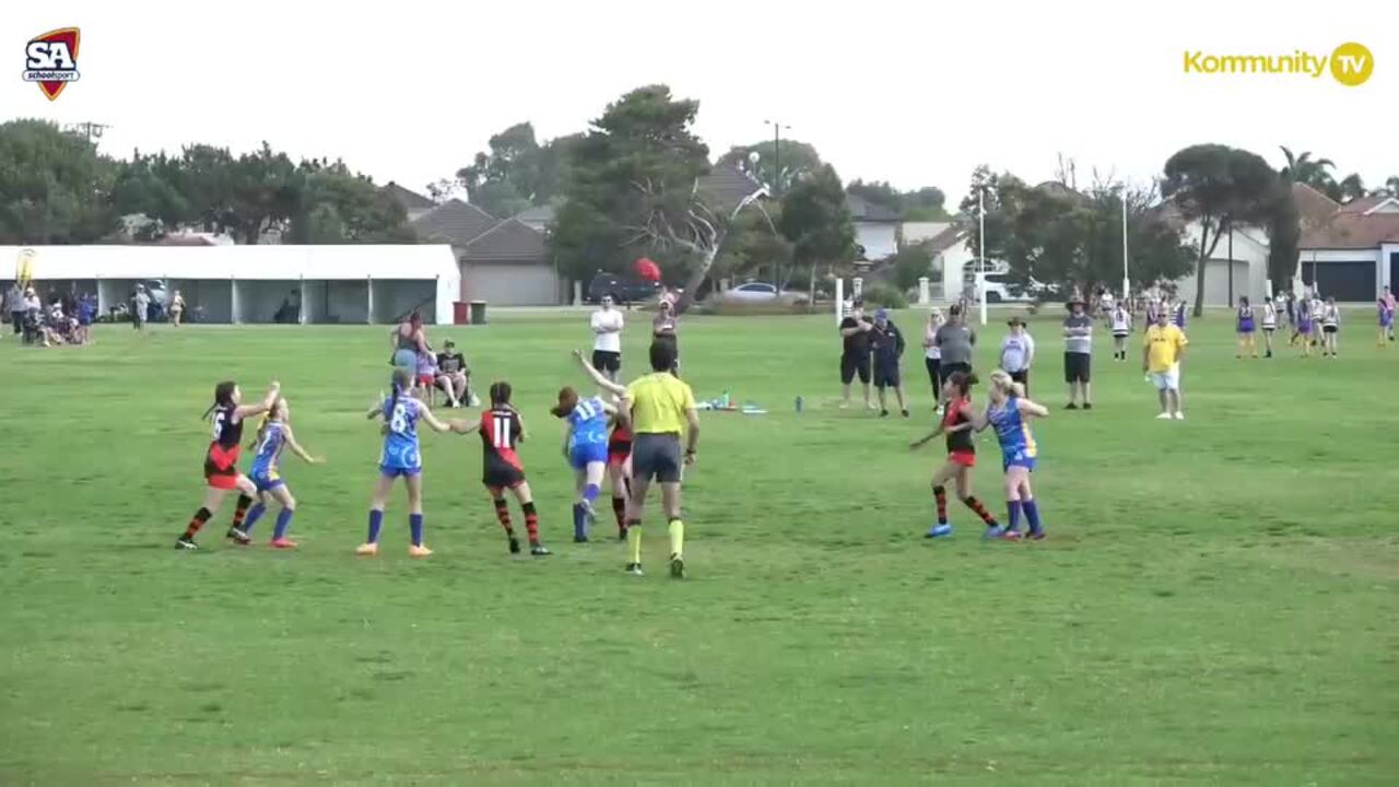 Replay: Riverland v Onkaparinga North (Div 3) - 2024 Sapsasa Girls Footy Carnival Day 2