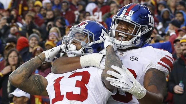 NFL, Odell Beckham Jnr, Crazy catch, New York Giants v Washington