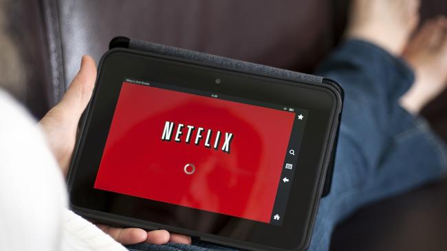 istock Netflix on tablet image