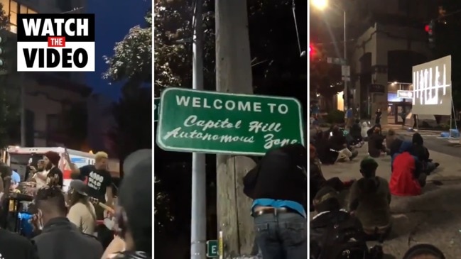 Protesters declare a police-free ‘autonomous zone’ in Seattle