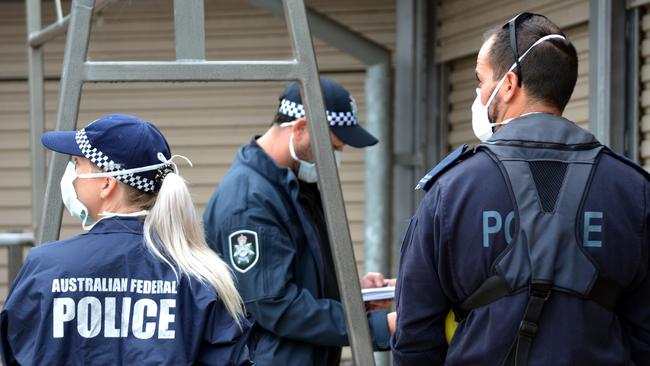 Australian Federal Police (AFP) officers located and seized 60kg of methamphetamine which was being stored in six cooler shopping bags in the car’s boot.