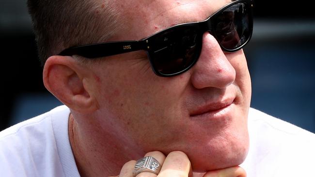 Gallen‘s new ring eased the pain of his Roos snub. Pic: Gregg Porteous.