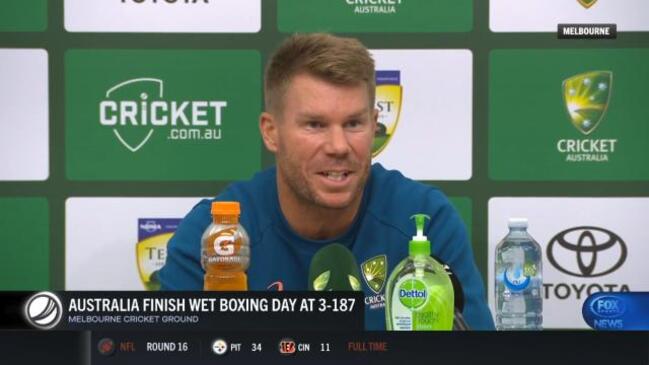 David Warner discusses Boxing Day Test