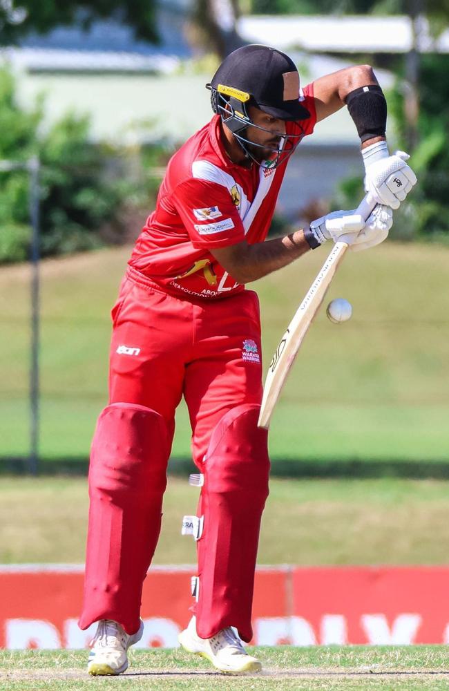 Param Uppal is playing his second season in Darwin. Picture: Darwin &amp; Districts CC