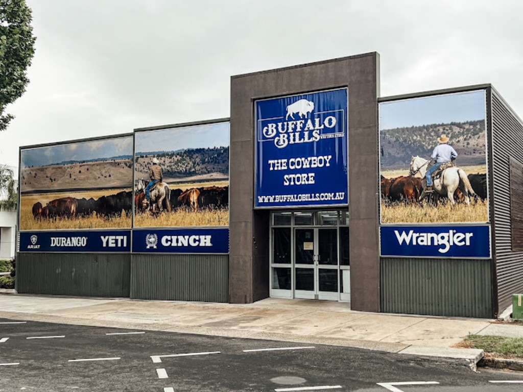 Fitzroy Street's Buffalo Bills store