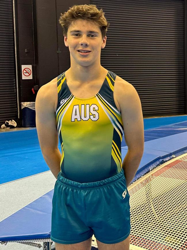 Cameron Tidd is one of SA's top up and coming gymnasts. Picture: Supplied