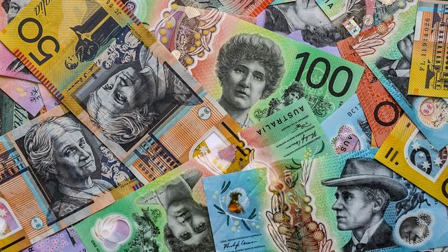 AUSTRALIA - NewsWire Photos - General view editorial generic stock photo image of Australian cash money currency. Picture: NewsWire / Nicholas Eagar