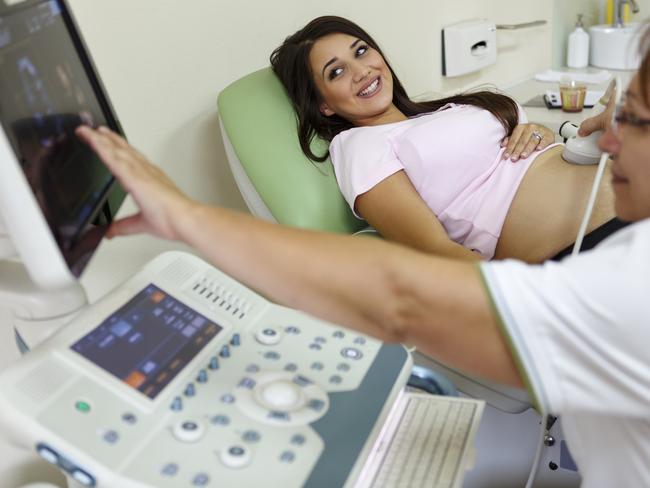 Mums are facing an average $264 bill to visit an obstetrician. Picture: iStock