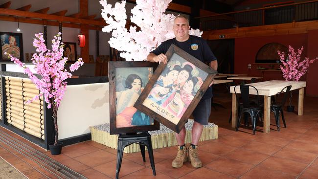 Adam Craven-Sands has created the Yama Zaru Izakaya Japanese pub and karaoke bar which opened in September last year. Picture: Brendan Radke