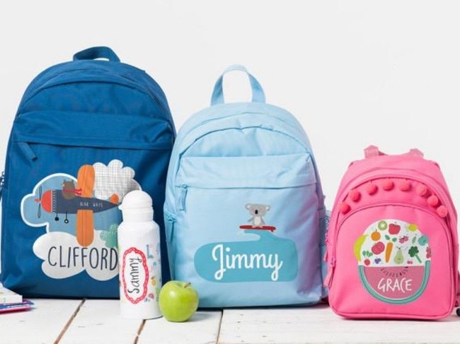 Identity Direct Personalised Backpack In Various Colours