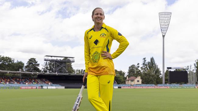 Australian captain Meg Lanning says bring on the World Cup. Picture: Mark Evans/Getty Images