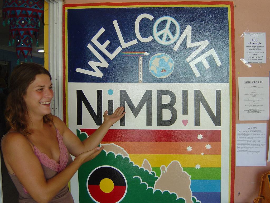 Ms Strobel in Nimbin. Her family in Germany is said to still be ‘very distressed’ by her unsolved death. Picture: Contributed