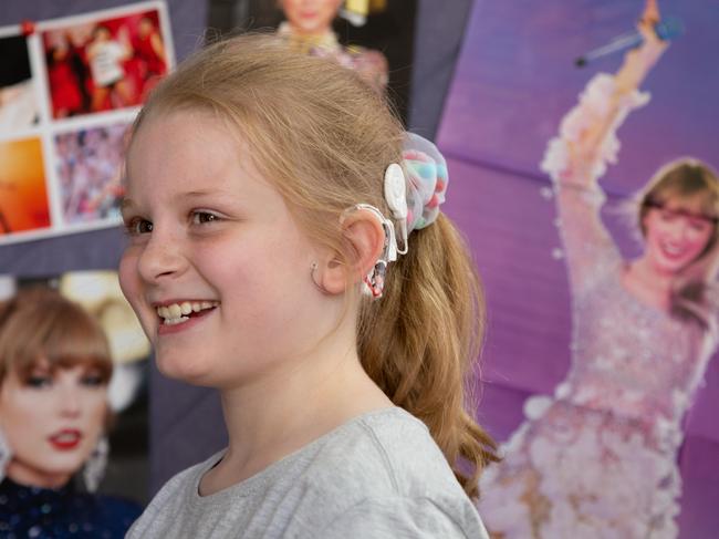 Campaign to get Victor Harbor girl Gracie, 8, to see Taylor Swift in Melbourne or Sydney. 4th February 2024 - Picture: Brett Hartwig