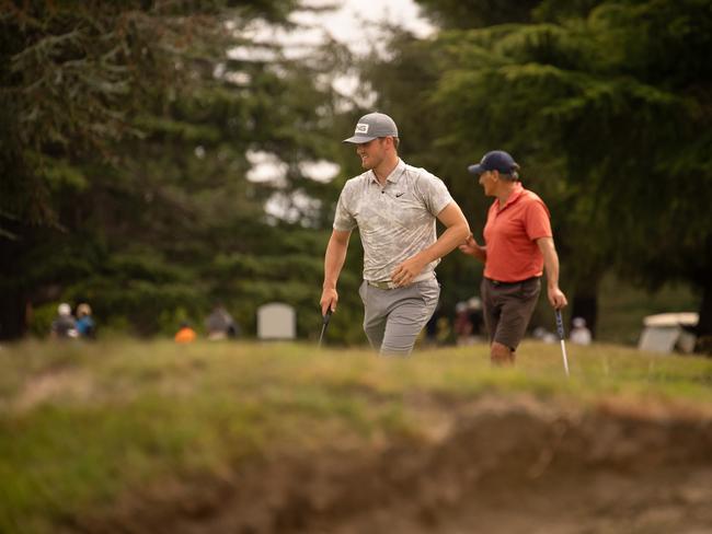 Cameron Harlock at the NZ PGA Championship.