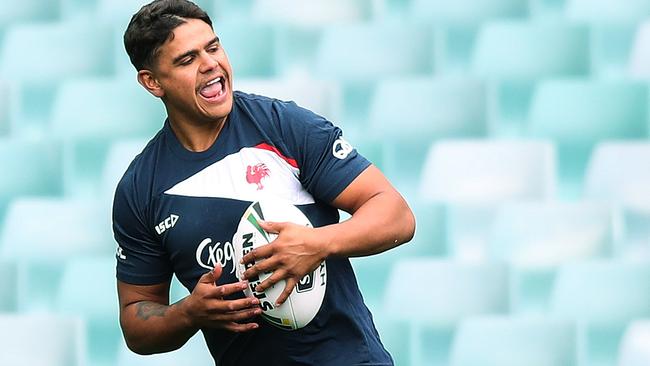 Latrell Mitchell‘s agent split could get problematic. (Brett Costello)