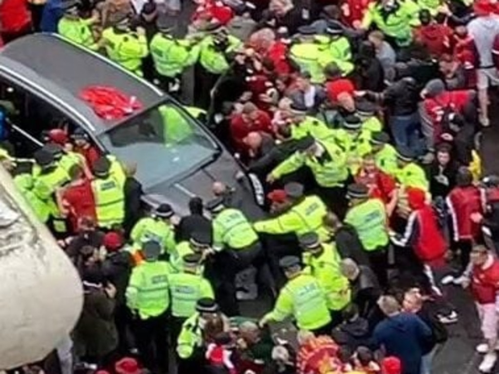 ‘Horror’: Children among 47 injured as car rams Liverpool football parade crowd