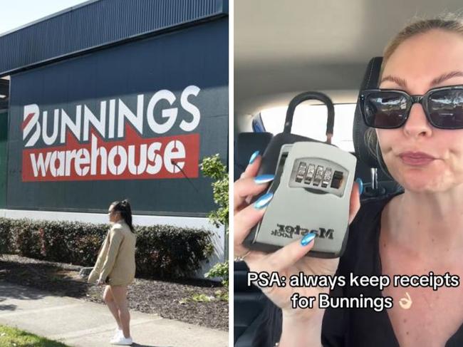 Bunnings customer issues plea over receipt.