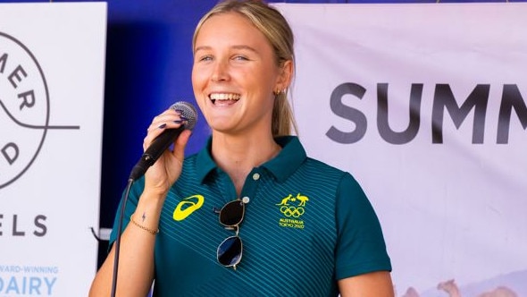 Olympian Riley Day at the Buy from the Bush Queensland Festival. Photo: J n K Photography.