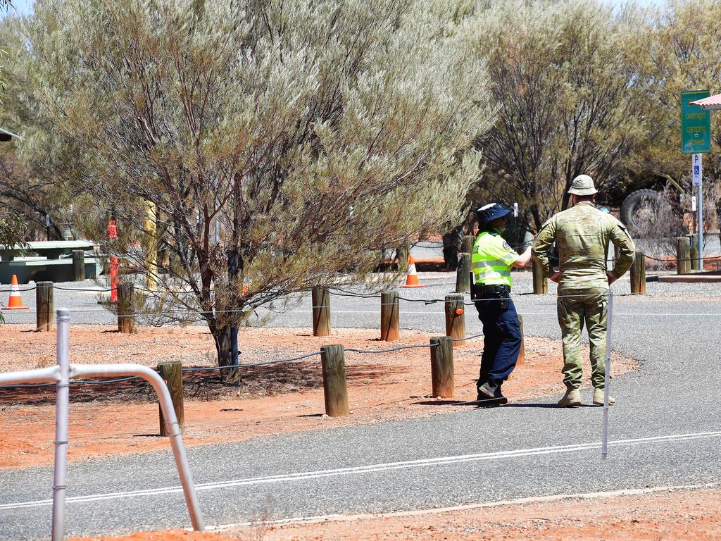 Police conduct border patrols in the NT.