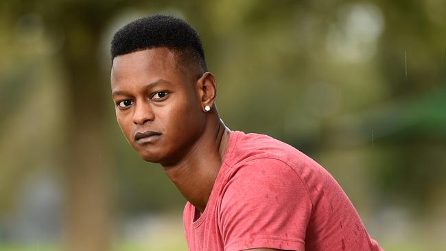 Nelly Yoa said police and pollies need to get real about gang issues. Picture: Nicki Connolly/ News Corp Australia. Picture: David Smith
