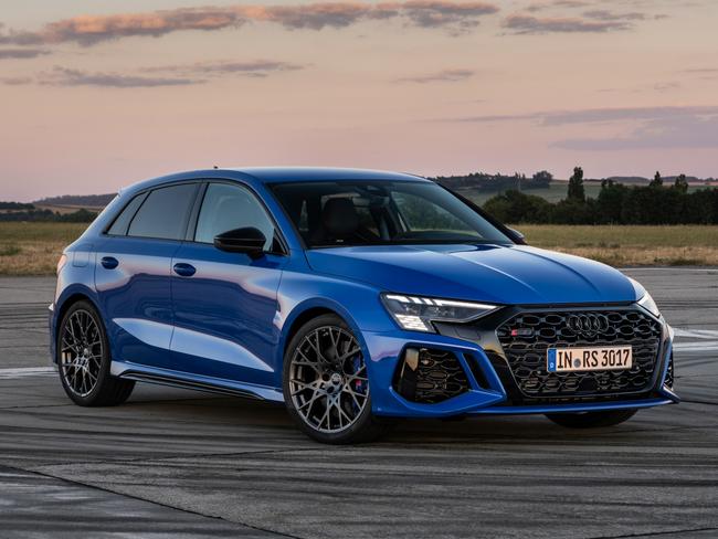 EMBARGO FOR TWAM, 16 NOVEMBER 2024. FEE MAY APPLY. Audi RS3. Photo: Supplied