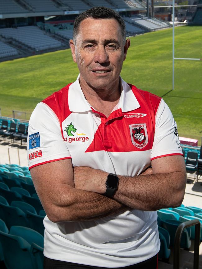 Dragons coach Shane Flanagan. Picture: Julian Andrews