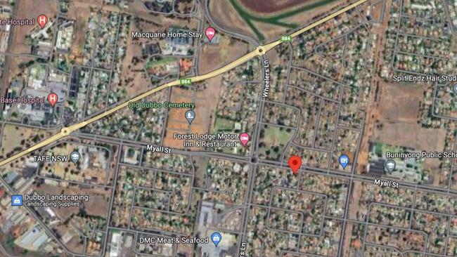 The location of the proposed medical centre in Dubbo. Photo: Supplied.